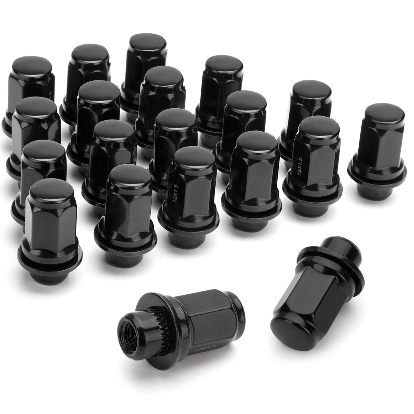 12X1.5 OEM Lug Nuts 24pcs Meg Seat Lug Nuts For Toyota Tacoma 4runner FJ  Cruiser | KSP Performance