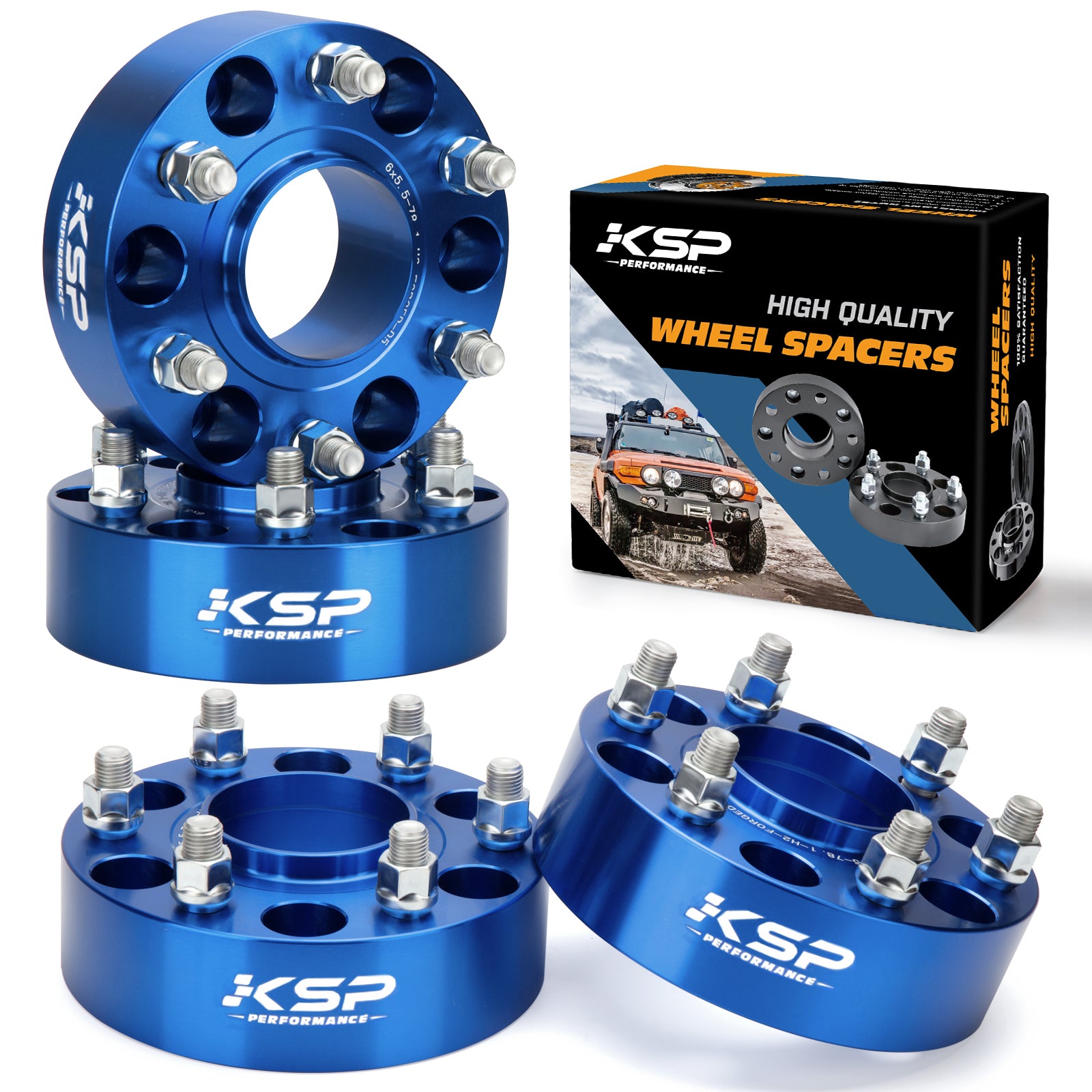 2''Hubcentric Wheel Spacers - Chevy/GMC/Cadillac - KSP Performance