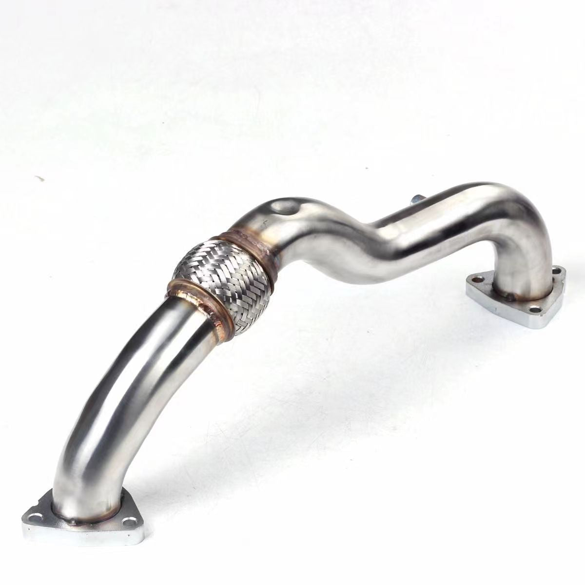 Exhaust Downpipe For 2008-2010 Ford F250 F350 F450 F550 Heavy Duty 6.4L - 0