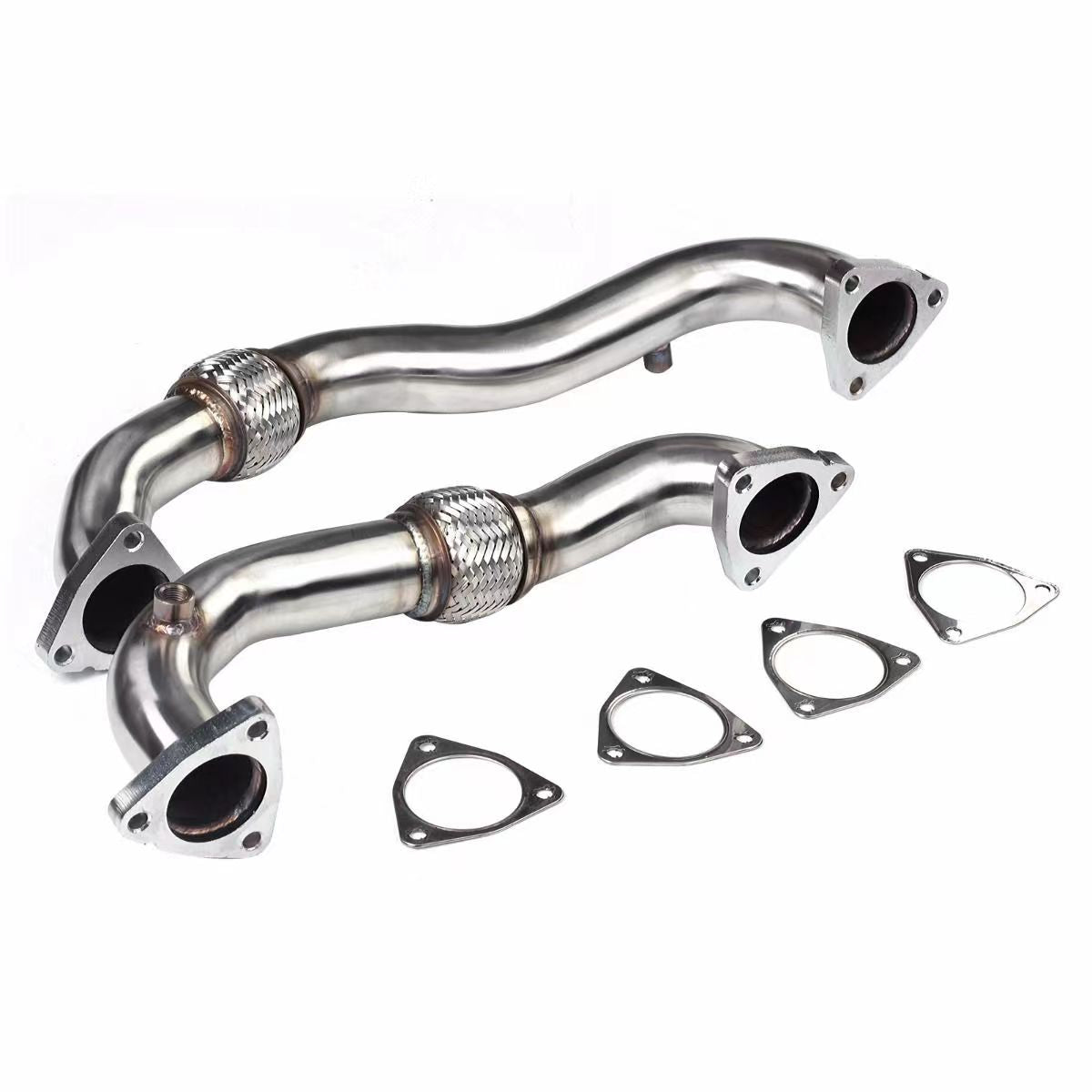 Exhaust Downpipe For 2008-2010 Ford F250 F350 F450 F550 Heavy Duty 6.4L