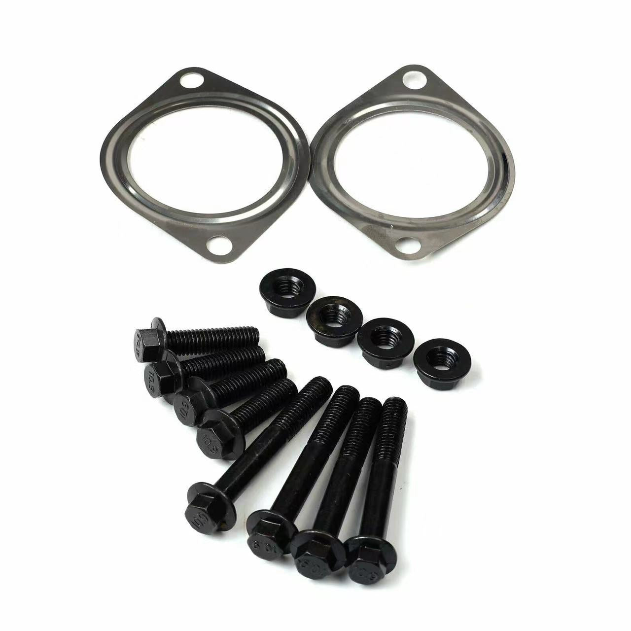 Exhaust Bellowed Up-Pipe Kit & Turbo Pedestal Ebp Valve Delete For 1999-2003 7.3L Ford Powerstroke Diesel