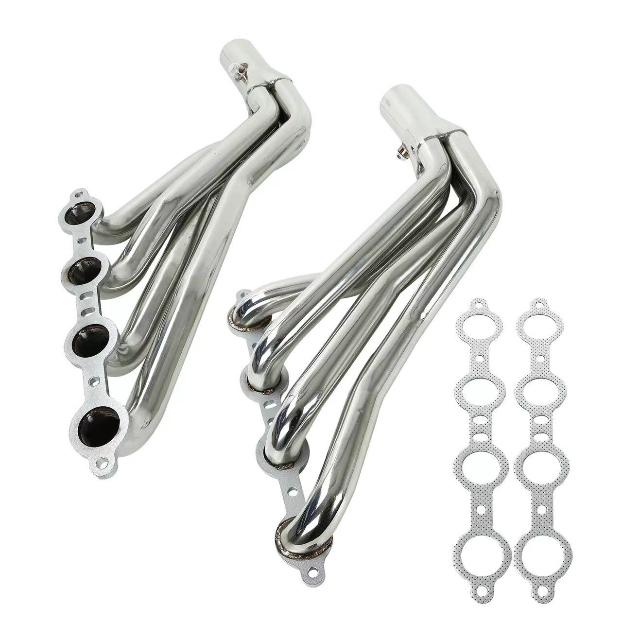 Exhaust Header for 1964-1988 Chevy Chevrolet Pontiac Buick LS1/LS2/LS3/LS6 LS V8 Swap Longtube 4.8L 5.3L 5.7L 6.0L 6.2L