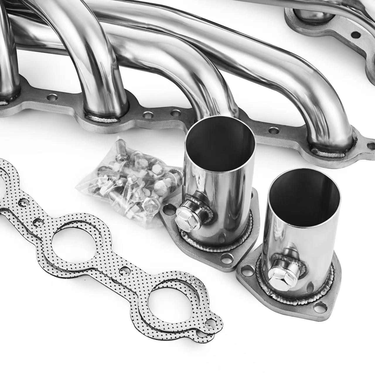 Exhaust Shorty Header For Chevy C10 Chevelle Camaro Caprice LS1 LS2 LS6 LS7 LSX