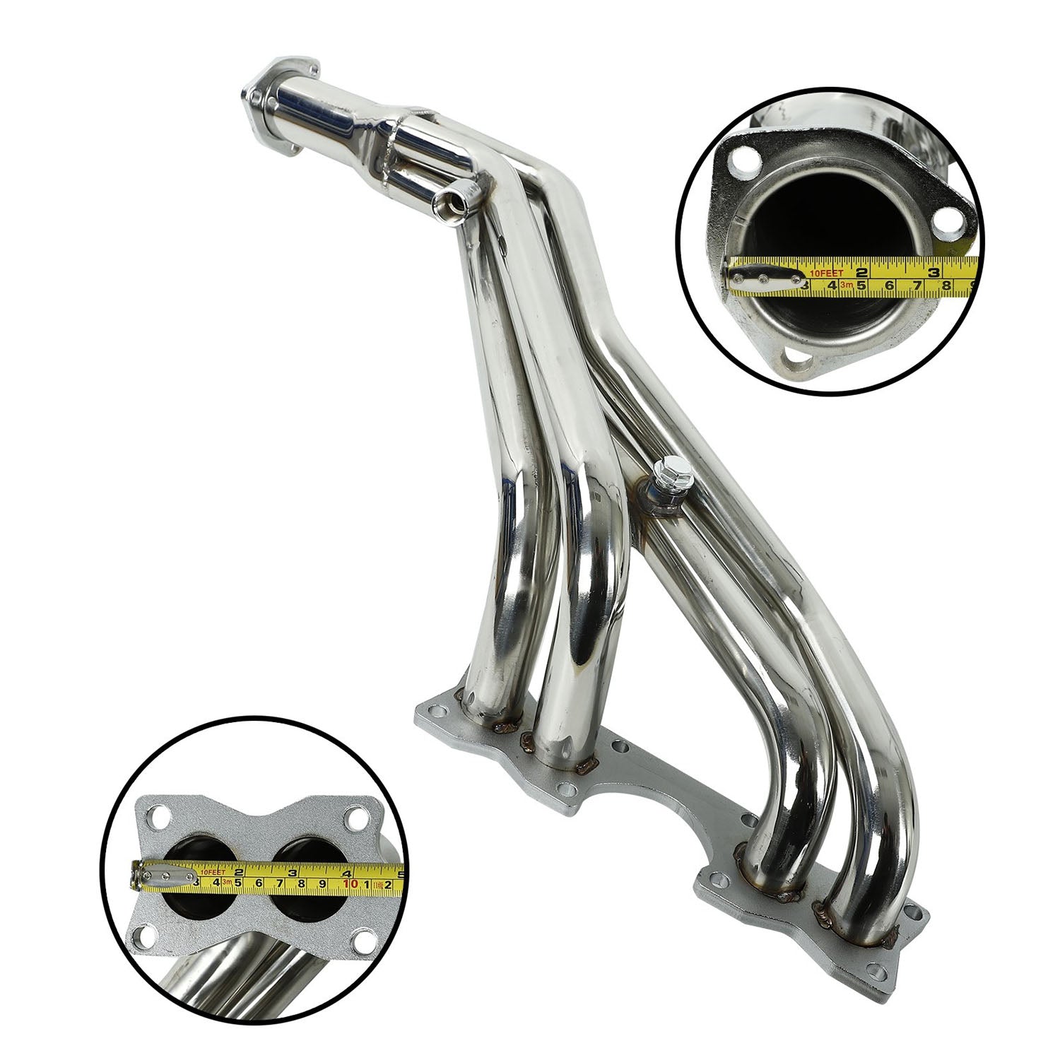 Exhaust Header For 1990-1995 Nissan Hardbody D21/Pickup 2.4L 4WD - 0