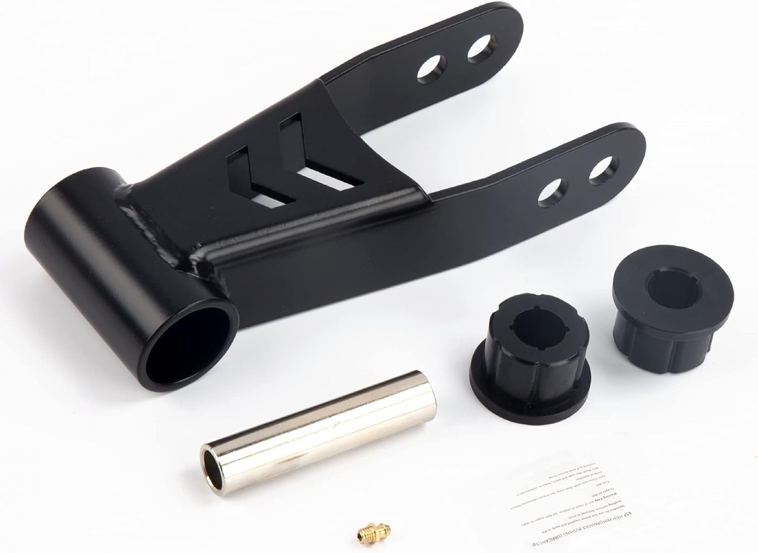 1-1.5" Rear Drop Shackles Kit Lowering Level Part For 2019+ Chevy Silverado 1500