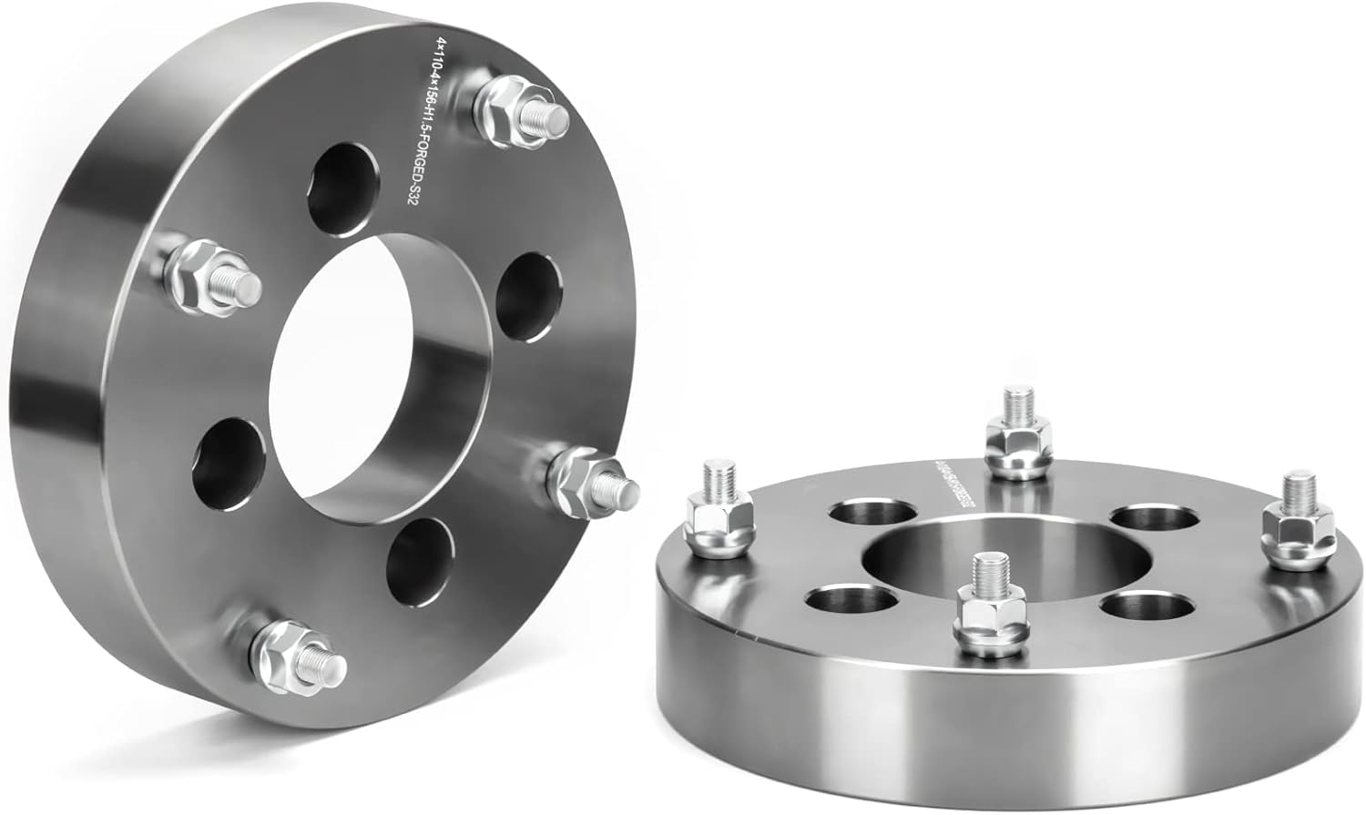 ATV Wheel Spacers 1.5 inch 4x110mm to 4x156mm Adapters with 3/8"-24 Studs For Honda Yamaha Bombardier