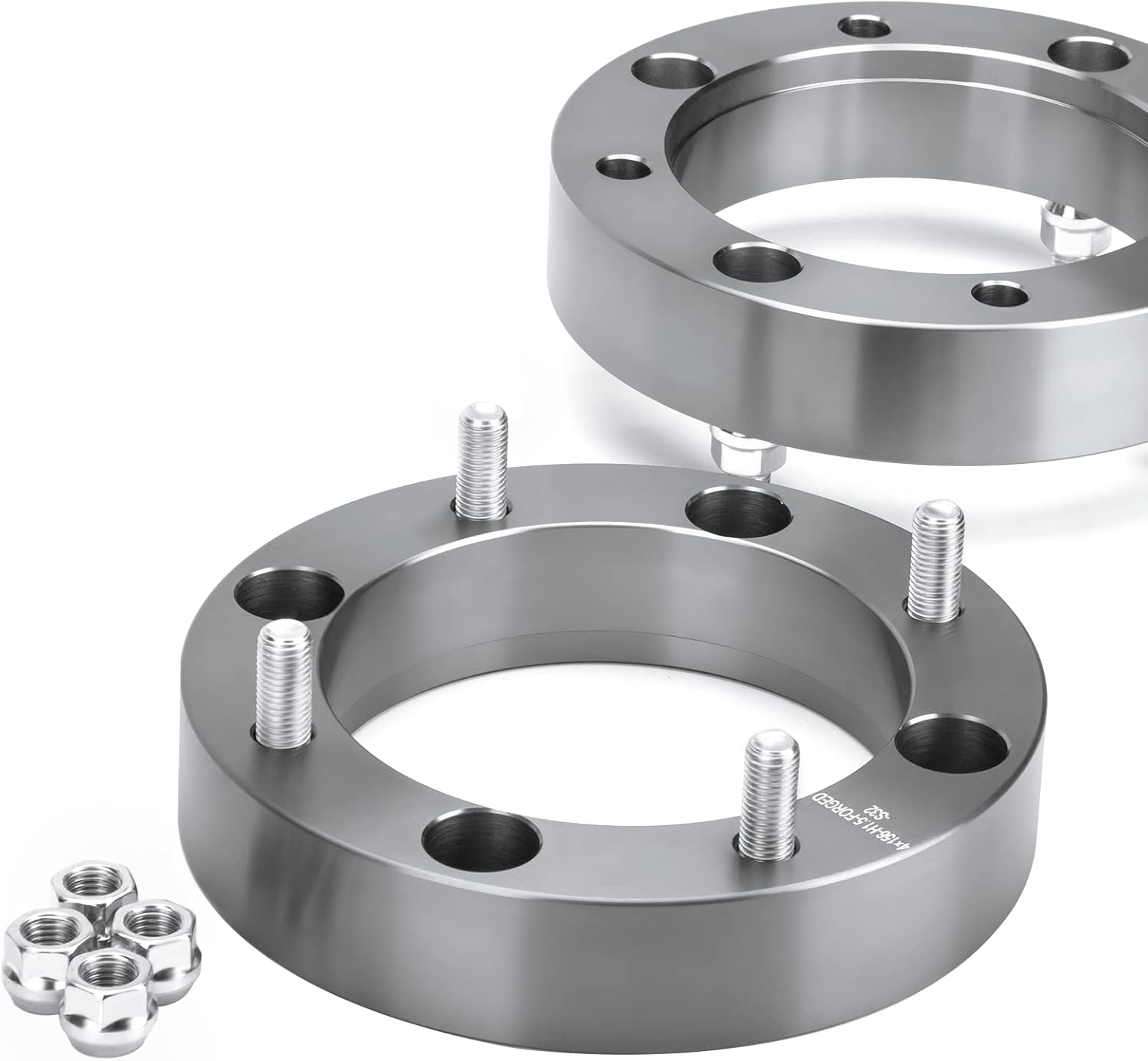 ATV Wheel Spacers 4x156mm 1.5 Inch with 12x1.5 Studs For Polaris Ranger,Polaris RZR,4Pcs