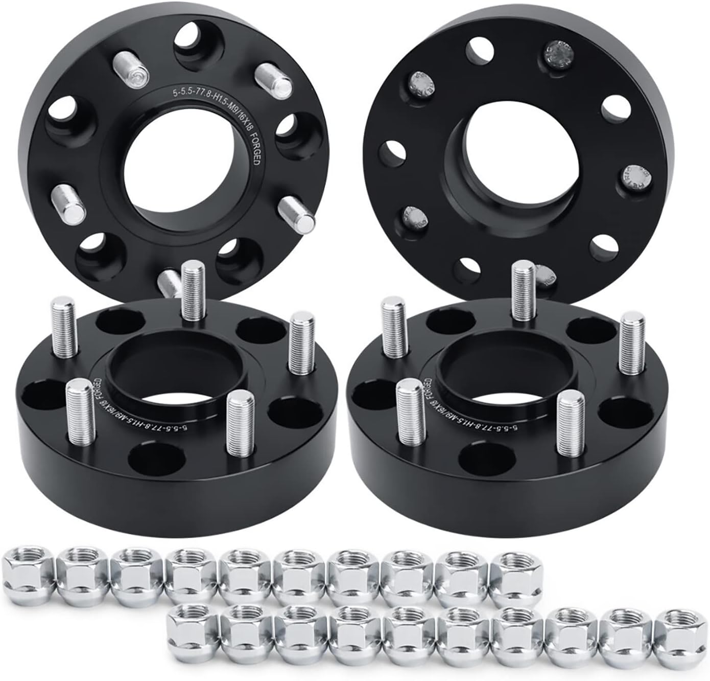 2002-2011 Dodge Ram 1500 5x5.5 1.5" Wheel Spacers For 2005-2011 Dakota 2004-2009 Durango