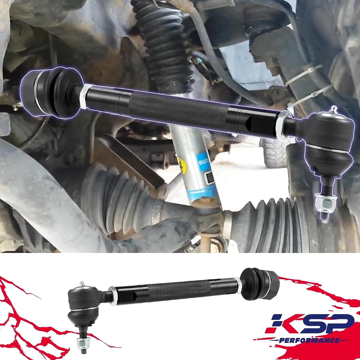 Heavy Duty Tie Rod For 2001-2010 Silverado Sierra 2500 3500 Chevy GMC