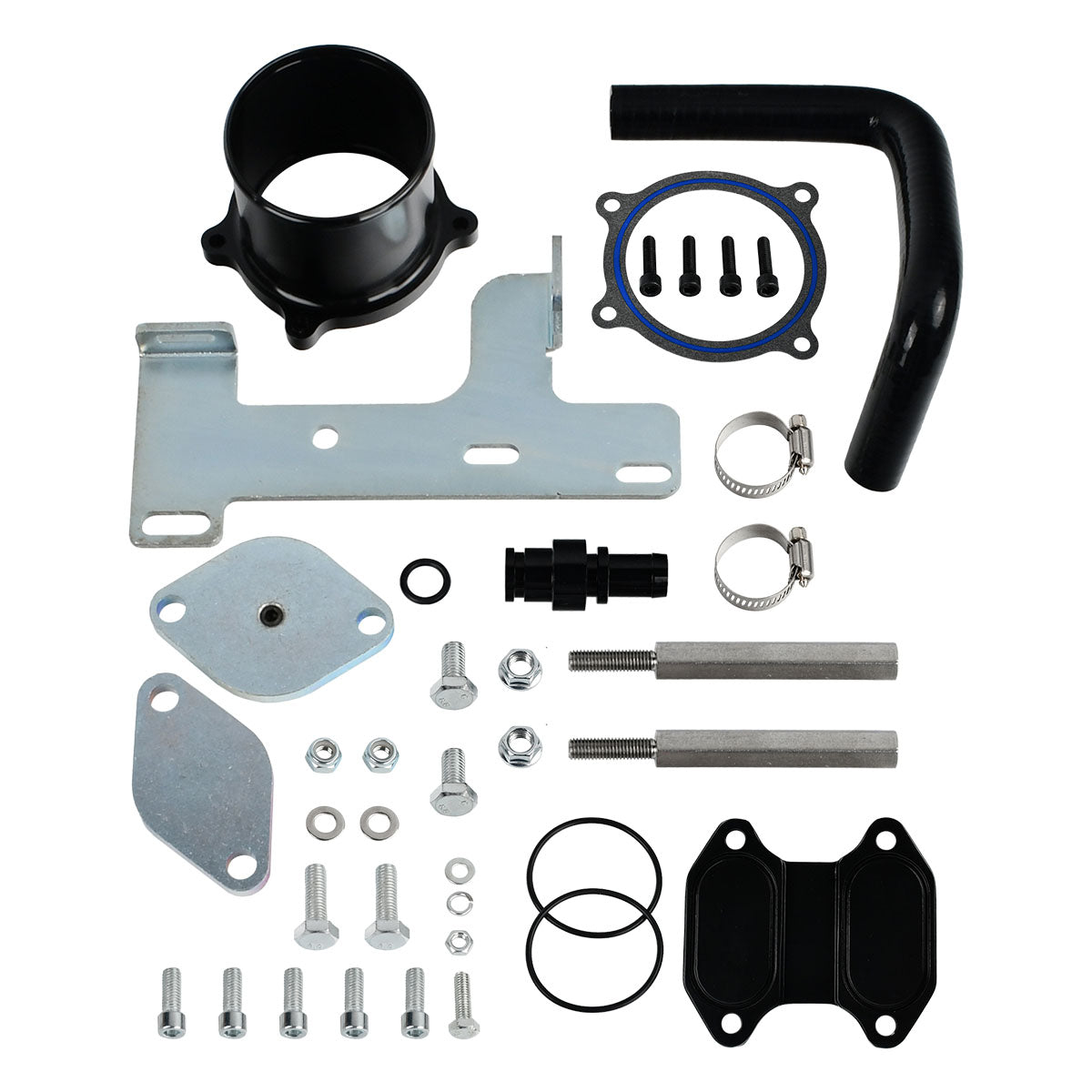 EGR Delete Kit For 2010-2014 Dodge Ram 2500 3500 6.7L Cummins Throttle Valve Cooler