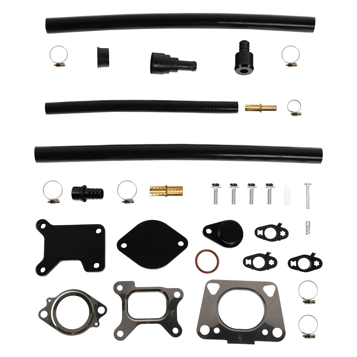 EGR Delete Kit For 2017-2019 6.6L GMC Chevy Duramax Diesel L5P EGR Valve Cooler Delete Kit