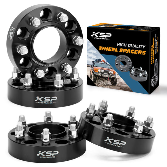 6x135 1 5 Wheel Spacers For 2015 2024 Ford F150 Expedition Lincoln Navigator Ksp Performance