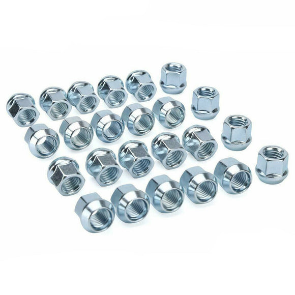 Ksp Lug Nuts 20pcs M12x1.5 Cone Seat Aftermarket Wheels Chrome 